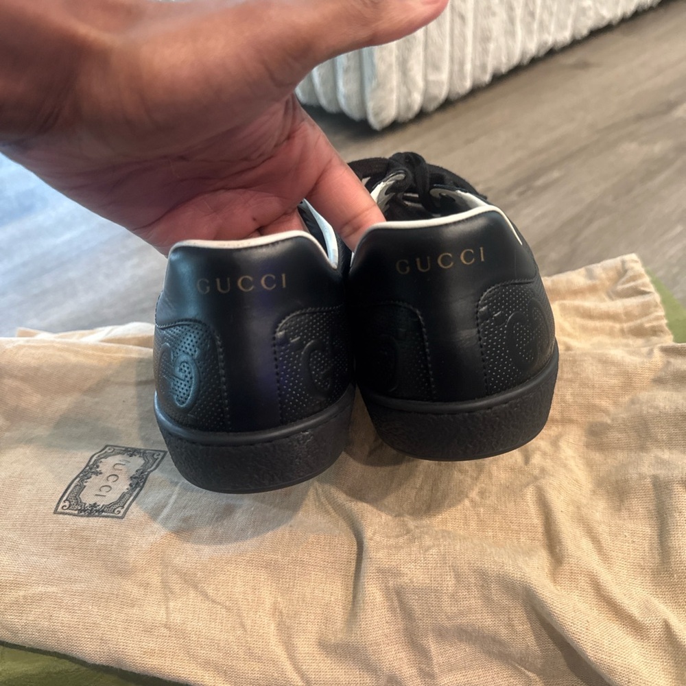 Gucci Black Men's Sneakers - Picture 2 of 6